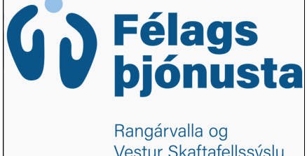 Félagsþjónusta Rangárvalla- og Vestur Skaftafellssýslu óskar eftir að ráða starfsmann í stoðþjónustu…