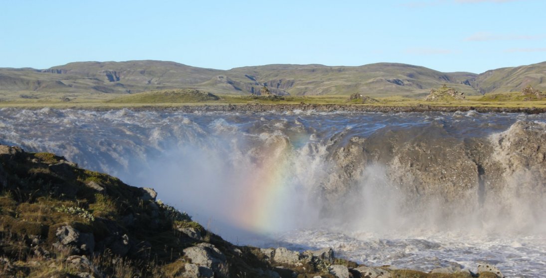 Hnútuvirkjun verður í Hverfisfljóti í Skaftárhreppi (Ljósm. LM)