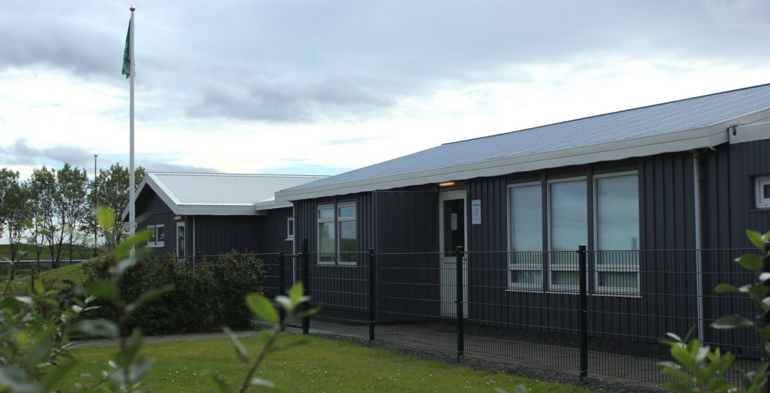 Heilsuleiksskólinn Kæribær á Kirkjubæjarklaustri (Ljósm. LM)