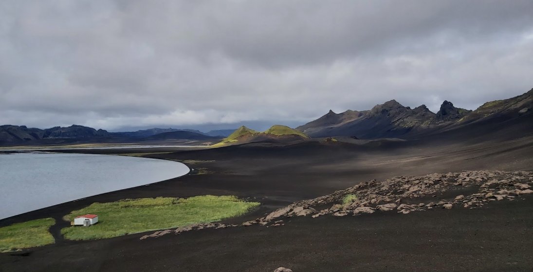 Það eru víðátturmiklir afréttir í Skaftárhreppi. Hér er mynd af afrétti Skaftártungumanna. (Ljósm. L…