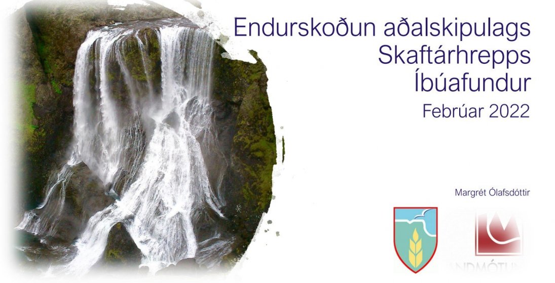 Fagrifoss prýðir forsíðu glærusafnsins.