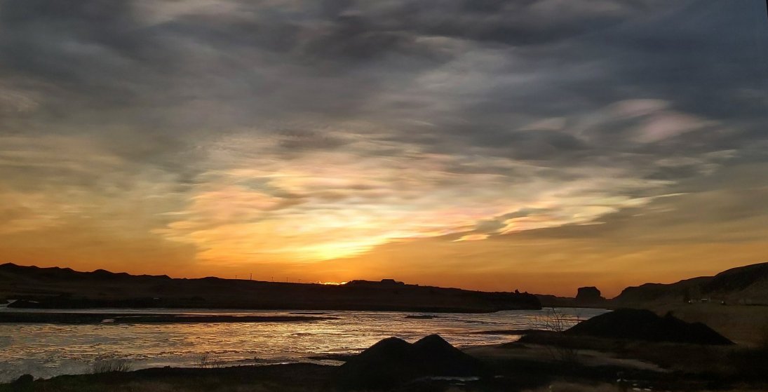 Gönguferð og útivist í stað sundferðar næstu daga (Ljósm. LM)