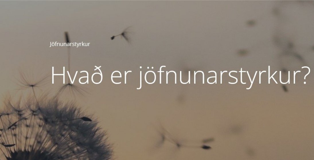 Áttu rétt á jöfnunarstyrk vegna náms?