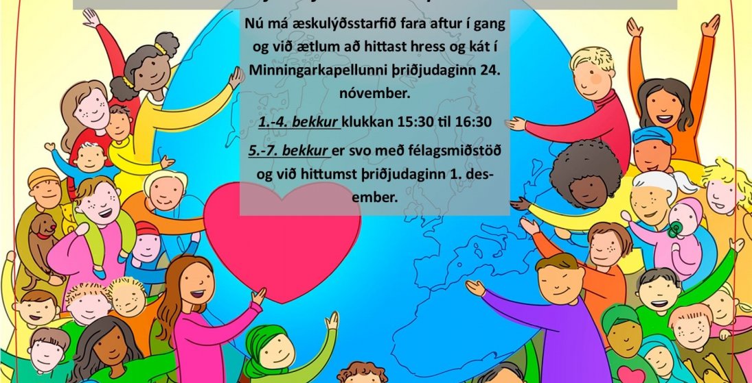 Barnastarfið byrjar aftur í kapellunni