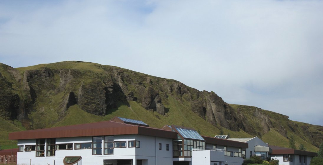 Handverksbúðin er í kjallara Klausturhóla. (Ljósm. LM)