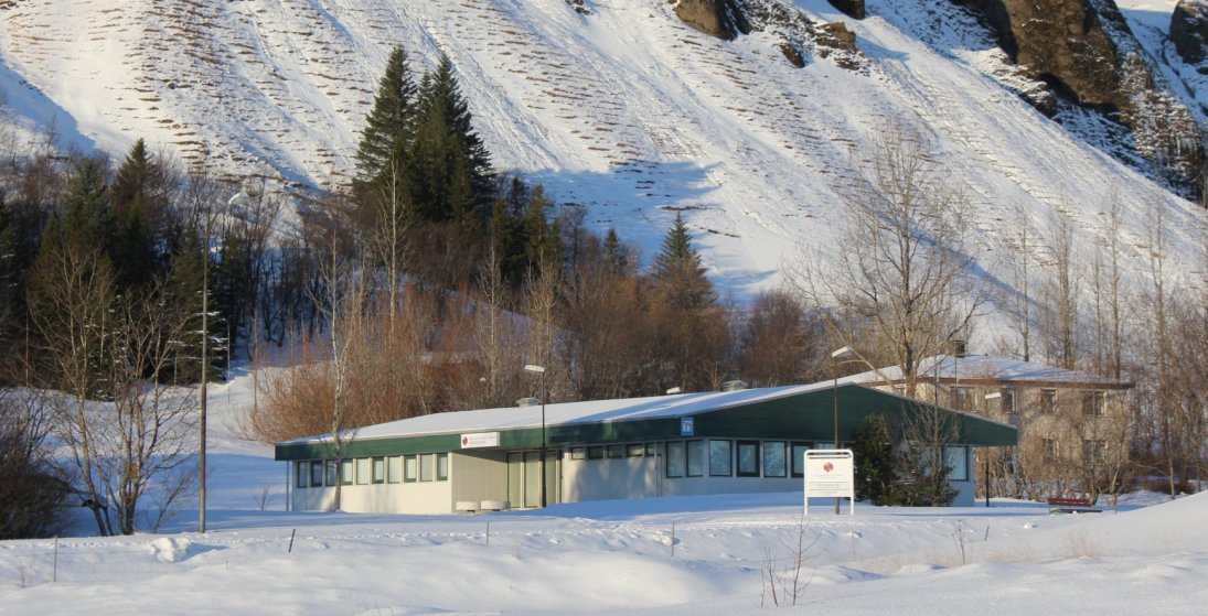 Heilsugæslustöðin á Kirkjubæjarklaustri er nú hluti af Heilsugæslu Suðurlands (Ljósm. LM)