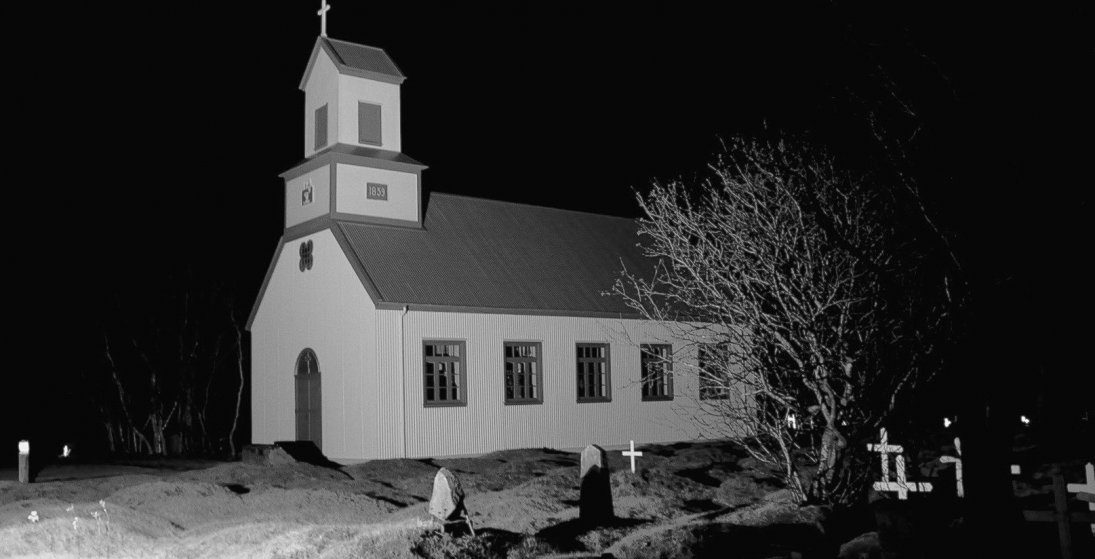 Prestsbakkakirkja á Síðu (Ljósm. LM)