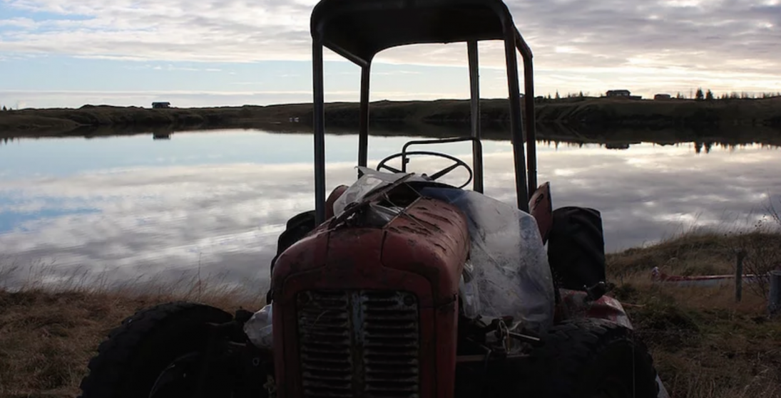 Þessi hefur einhverntíma létt mönnum lífið við bústörfin. (Ljósm. LM)
