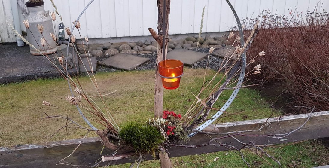 Útilistaverk frá Sigrúnu og Jonna á Prestbakka.