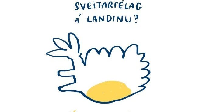 Verði af sameiningu verður Sv. Suðurland einn landstærsti hreppur landsins. Teikning Rán og Elín