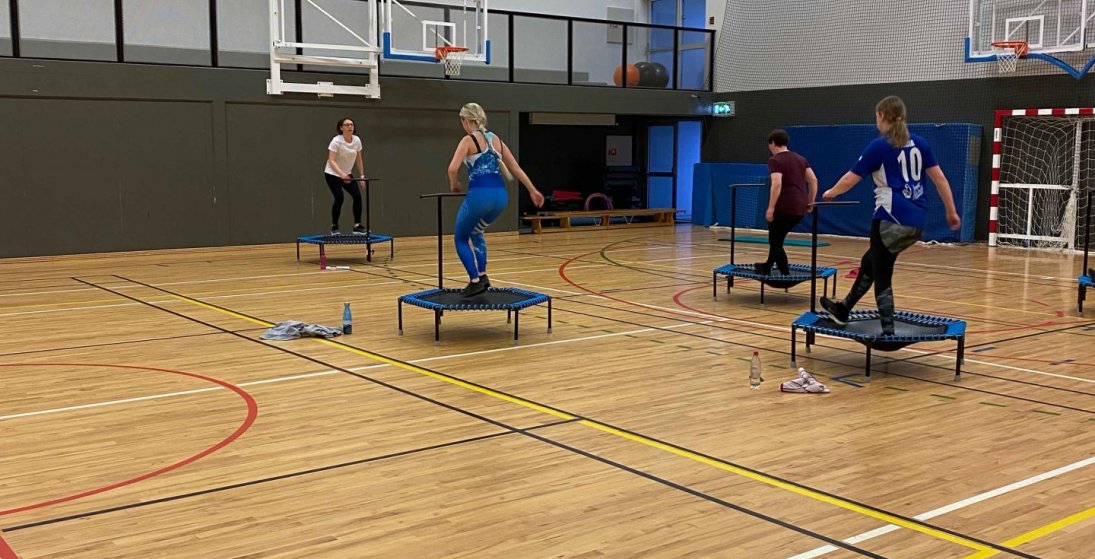 Trampólín - námskeið