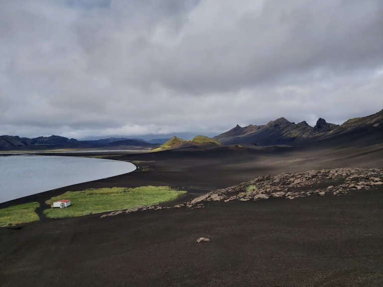 Það eru víðátturmiklir afréttir í Skaftárhreppi. Hér er mynd af afrétti Skaftártungumanna. (Ljósm. L…