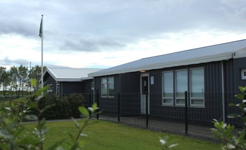 Heilsuleiksskólinn Kæribær á Kirkjubæjarklaustri (Ljósm. LM)