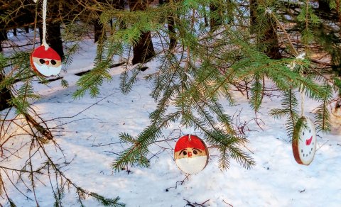 Ævintýraskógurinn er opinn alla daga og langt fram á nótt. (Ljósm. Lilja M)