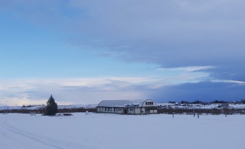 Skrifstofur Skaftárhrepps verða í Kirkjubæjarstofu, þekkingarsetri á Kirkjubæjarklaustri. (Ljósm. LM…