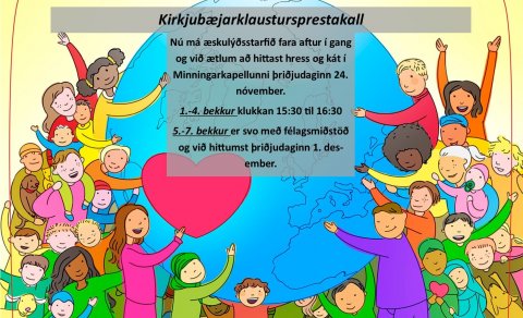 Barnastarfið byrjar aftur í kapellunni