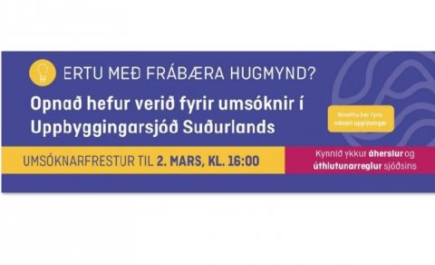 Ertu með hugmynd? Sæktu um styrk!