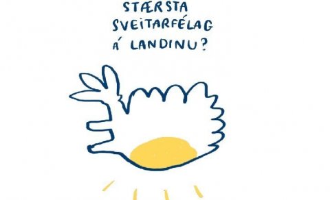 Verði af sameiningu verður Sv. Suðurland einn landstærsti hreppur landsins. Teikning Rán og Elín